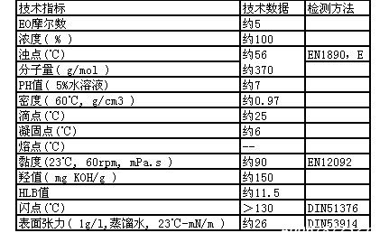 巴斯夫非离子表面活性剂Lutensol XP-50 