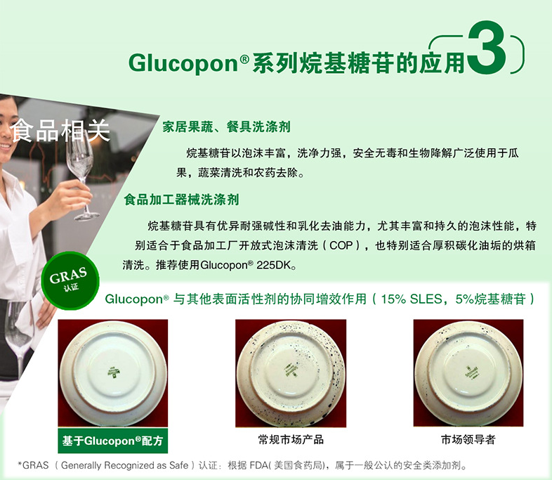 巴斯夫BASF烷基糖苷Glucopon 215 UP源自天然APG非离子表面活性...